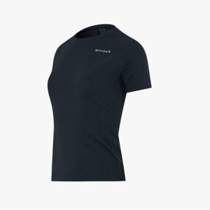 [스파이더] 여성 트레이닝 골지 반팔 티셔츠 SPJMCNRS255WBLK