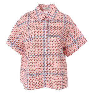 [에이비에프지]패턴포인트 컬러플반팔면남방 APY3QB35H