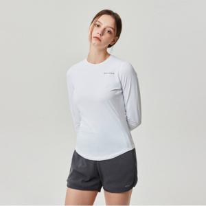 [스파이더] 여성 트레이닝 긴팔 티셔츠 SPJPCNRL251WWHT