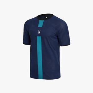 [스파이더] 남성 프로웹 자카드 티셔츠 SPHMCNRS213MNVY