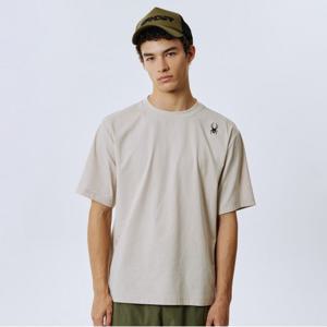 [스파이더] 남성 볼륨 라드패드 티셔츠 SPJFCNRS301MBEG