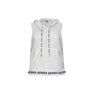 골피아 여성 레터링포인트 후드 망사조끼 AVM4MI6411