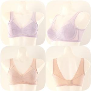 [비너스] 24SS(AB컵)인견 노와이어 풀컵 브래지어 (VGBL706AB)