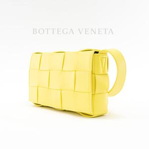 보테가베네타 인트레치아토 미니 캔디 카세트백 옐로우 730848VMAY17421