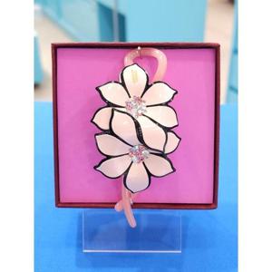 로뎀 세이브존05 프랑스 스와로브스키 플라워 바나나핀(핑크투톤) RRDB24020077