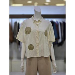 소고 트리아나 세이브존07 AJ2BA31 소고 트리아나 여성 면 100% 카라넥 반팔 셔츠