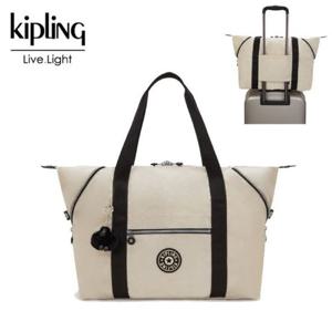 [키플링]키플링 26리터 여행 보스턴백 아트M 백 투 베이지  KOCBR03 BTBH