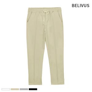 [빌리버스]빌리버스 남자 여름 밴딩 슬랙스 스판 바지 B45P022