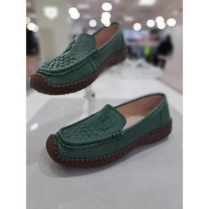 리바디 세이브존08 천연소가죽 격자무늬 로퍼 (3cm) 2023RD0005H