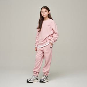 [내셔널지오그래픽 키즈] K243UPB920 맨투맨 SET ASHPINK