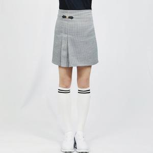 제니유 여성 골프 치마바지 헤리츠 A라인 체크 스커트