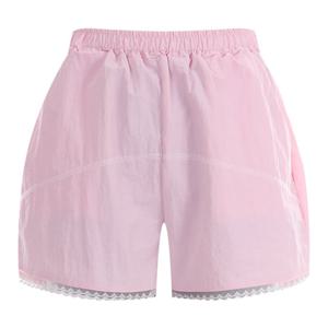 샵앤) 바스락 밑단 레이스 트레이닝 반바지 YZ-WPT-12123-핑크