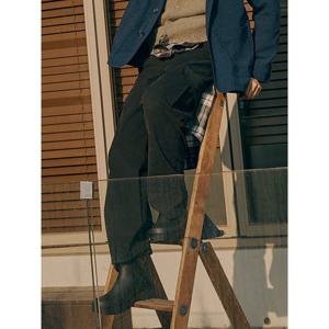 [빈폴멘] 와이드 카고 팬츠  블랙 (BC4821C315)