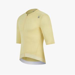 [스파이더] 남성 사이클 더턴 그래픽 반팔 저지 SPJPCNFT504MYEL