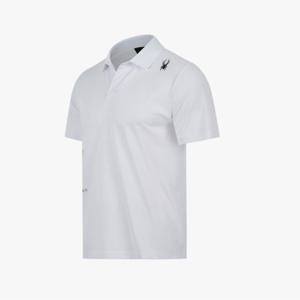 [스파이더] 남성 더턴 그래픽 카라 티셔츠 SPJMCNTS302MWHT