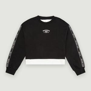 [행텐 틴즈]행텐틴즈 여아 라인셋업 레이어드 크롭 맨투맨 _100(14480-131-652-07)