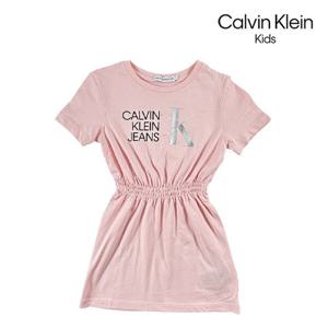 [캘빈클라인 키즈]하이브리드 반팔 드레스(1G01G00913_LP)