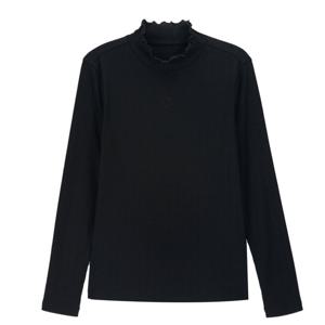 [볼빅어패럴] 여성 골프 골지 넥셔링 베이스레이어 VLBSO901_BK