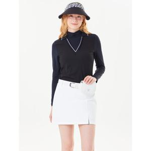 [볼빅어패럴] 여성 골프 브이넥 레이어드 긴팔 티셔츠 VLTSO802_BK