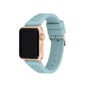 [마션틴트(잡화)][코치] 애플 워치 스트랩 실리콘 밴드 14700039 (38/40/41mm)