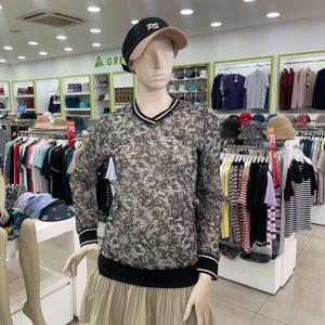 [팜스프링스]여성 v넥 여름 메쉬 티셔츠 GP22KR61_DG