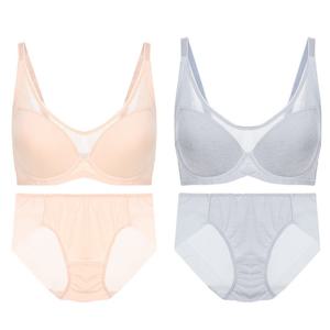 비비안 판도라 C D E 컵 풀컵 편한 속옷 브라 팬티 세트