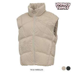 [스팍스] 여성 벅스버니 덕다운 하이넥 패딩 조끼 베스트 SN8LJV046