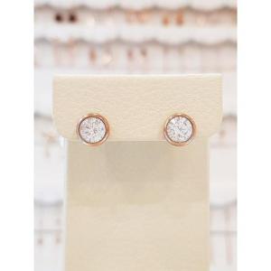 볼라레 세이브존01 생일선물 튼튼 알물림 7부 써지컬스틸 큐빅 귀걸이 sse672