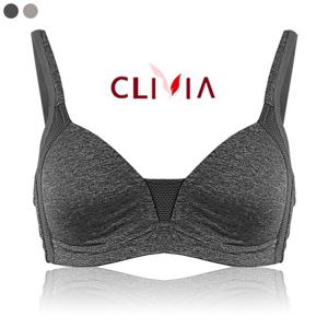 크리비아 멜란지 매쉬 풀컵 노와이어 몰드 브라 1776A