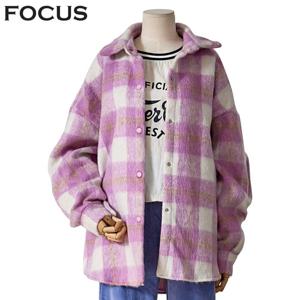 [포커스]윈터체크남방(FW3J7BL0295)