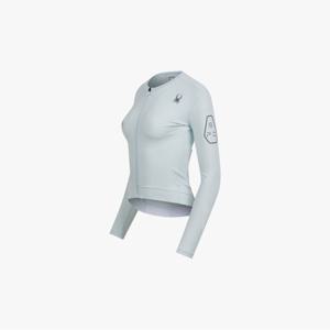 [스파이더] 여성 사이클 더턴 그래픽 긴팔 저지 SPJFCNFT551WLMT