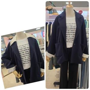 오프리미츠 HC26 70%인하대박찬스니트카라탈부착 세미정장오버핏정장재킷남구홈플러스 M23jk1907