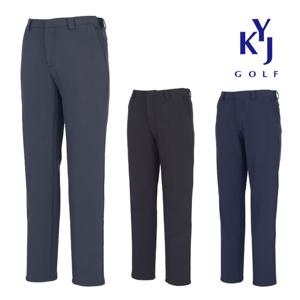 겨울 스프링 후크 스판 남성 기모 골프 바지 DOWMSL43
