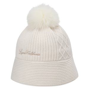 [링스] 여성 타운 폭스폼 니트 버킷햇 L21D4CP156_IV