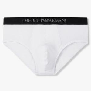 [엠포리오 아르마니 언더웨어]스트레치 피케 코튼 삼각브리프(0814311034)