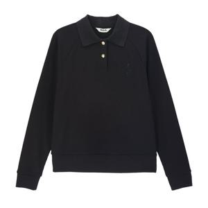 [볼빅어패럴] 여성 골프 라글랑 요꼬 티셔츠 VLTSO902_BK