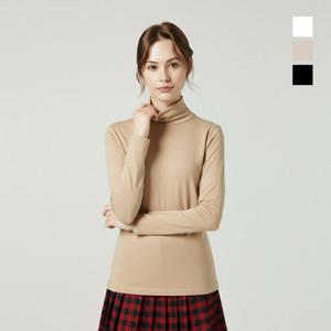 클라우스 여성 코트나 하이넥 셔링 골프 기모 이너웨어 KL1477