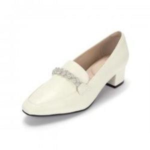 무크 세이브존01 여성 크리스탈 꼬임디테일 세미 캐주얼 로퍼 46-2108QQ-3