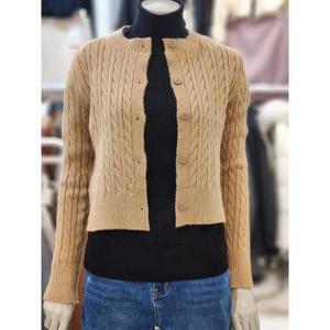 SOUP 세이브존07 라운드넥 트위드 숏가디건 OA5GDT4