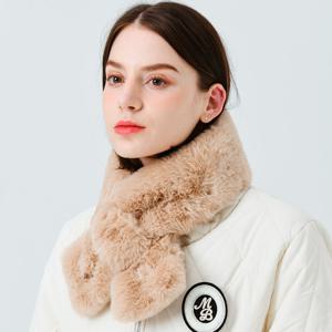 [몽버디] 밍크터치 터널 넥워머 BEIGE