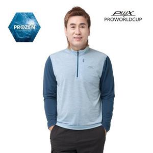 프로월드컵 HC30 남성 냉감 집업티셔츠 q124-3103