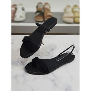 한슈 세이브존03 리본 매듭 투웨이 블로퍼 샌들 1.5cm HS47101dg