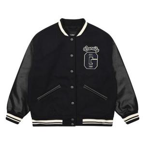 에꼴리에 세이브존03 겨울 공용 울라이크 패딩 바시티 점퍼 24D0109-NY