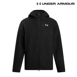 [언더아머(백)]남성 루즈핏 본디드 플리스 후드 재킷 1389307-001