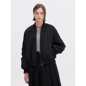 [올리브데올리브]항공 봄버 퀼팅 점퍼(OW4WM909)