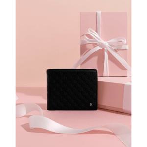 [헤지스핸드백] 다크브라운 소가죽 반지갑 HJWA5E832W3