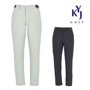 겨울 절개라인 기모 매직밴드 편한 남성 골프 바지 DOWMSL38