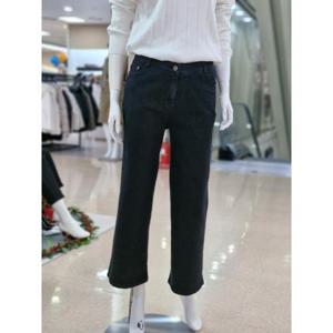 화이트호스 세이브존05 겨울 블랙 진 청 통 기모 바지 A44712