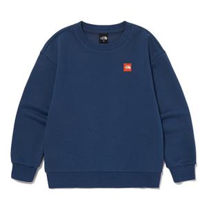 [노스페이스] 키즈 미니박스 로고 스웻셔츠 NM5MQ52U_MDN