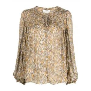 이자벨마랑 블라우스 HT235422A034E67KI KHAKI DOM